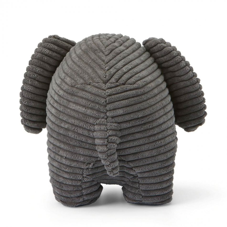 Elephant Corduroy 21cm - Grijs