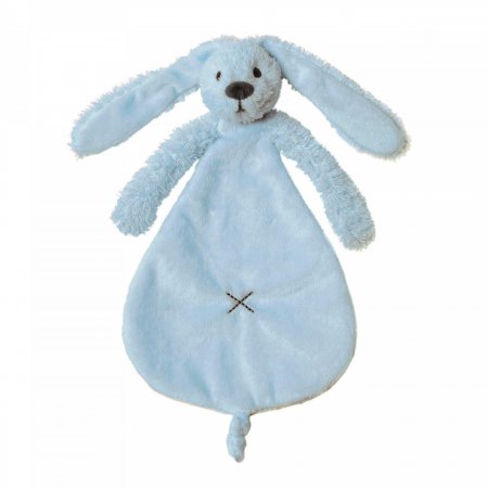 Richie Rabbit Knuffeldoekje blauw