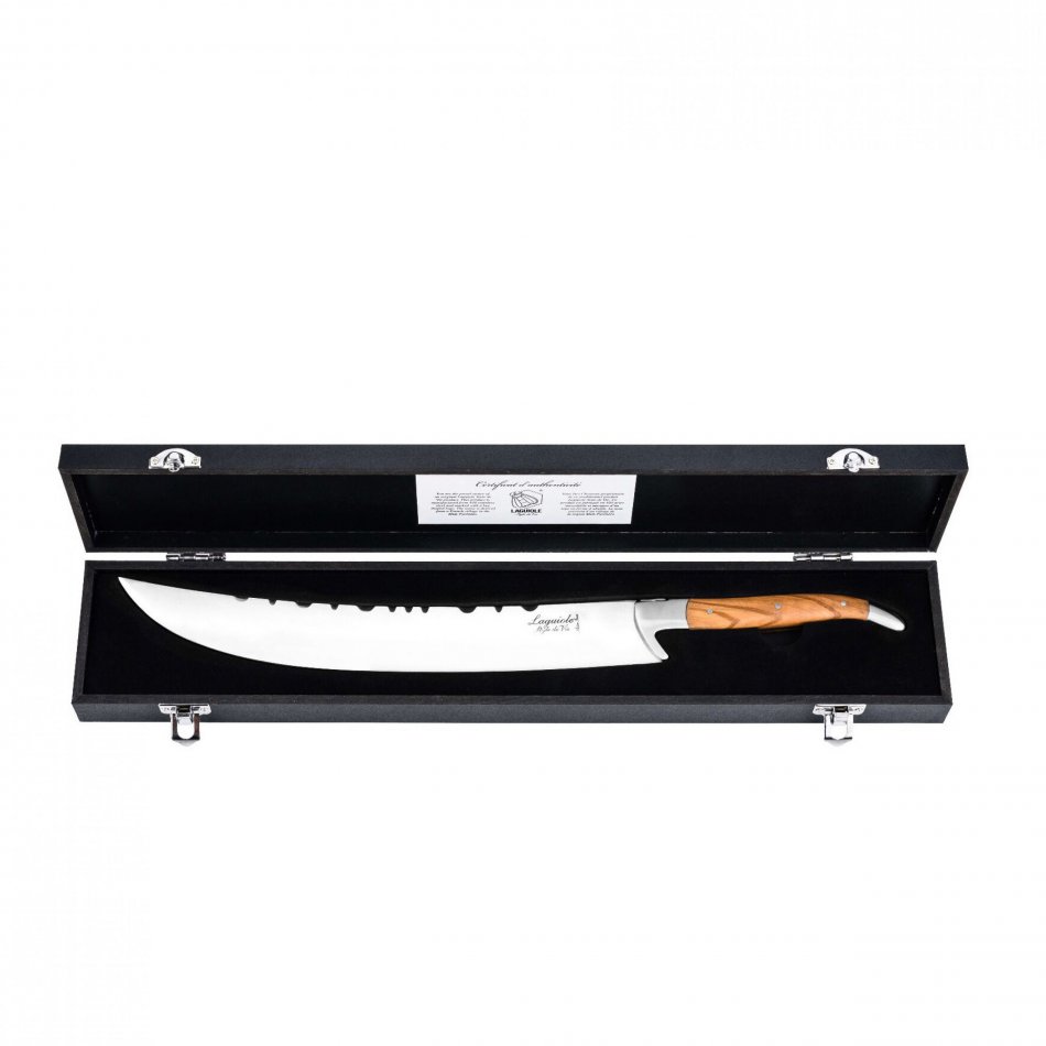 Champagnesabel Olijfhout