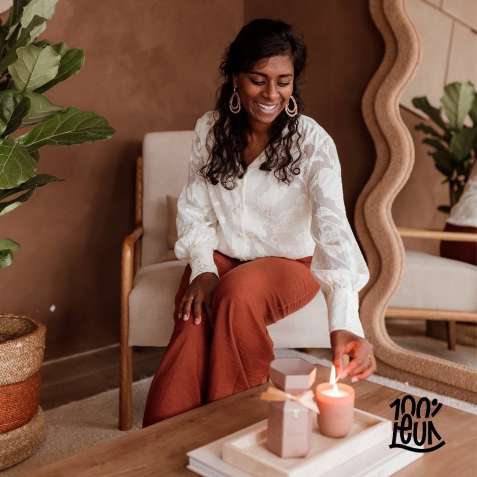 Geurkaars in cadeauverpakking - Mama