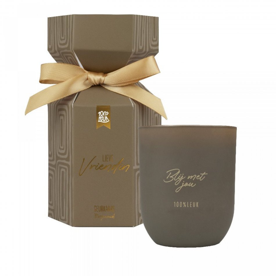 Geurkaars in cadeauverpakking - Vriendin