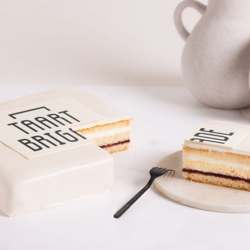 Marsepeintaart 30 personen