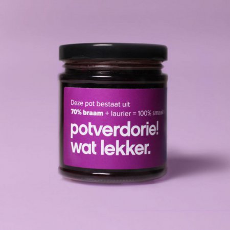 Potverdorie! Bramen-laurierspread, 210 ml